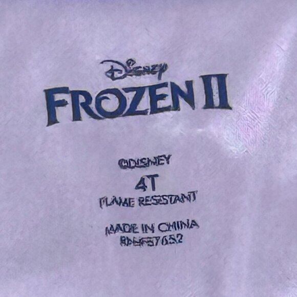 Disney - Frozen II - Princess Elsa - Girls Sleep Dress - Size 4T - Picture 5 of 5